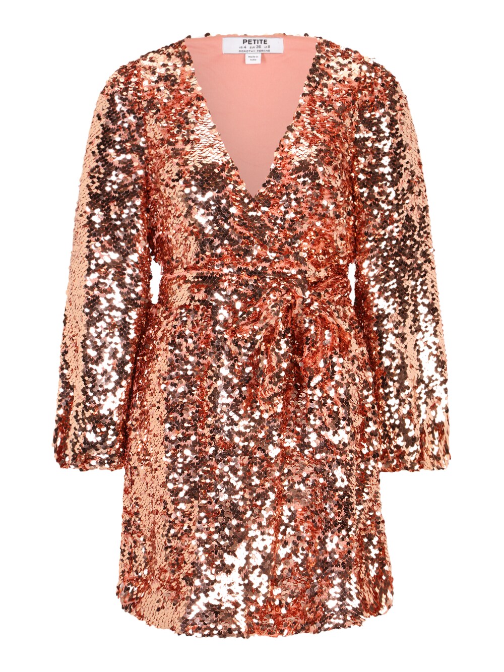 Вечернее платье Dorothy Perkins, розовое золото