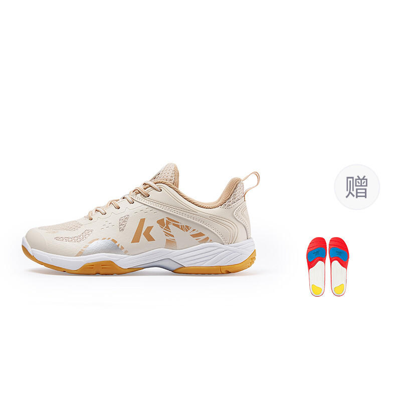 

Кроссовки для бадминтона Glory Series унисекс с низким верхом Kawasaki, цвет Vanilla Yellow+Insole