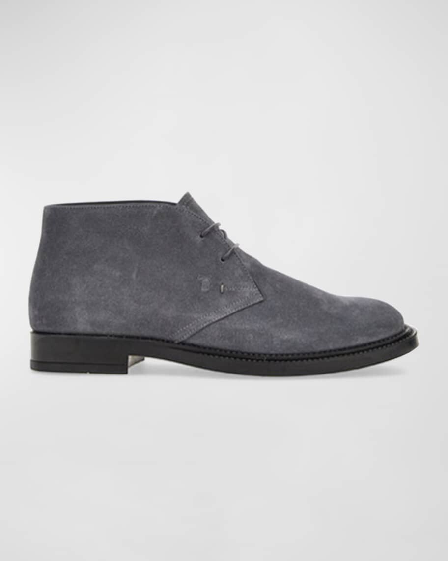 

Мужские водоотталкивающие кожаные ботинки Chukka Tod's