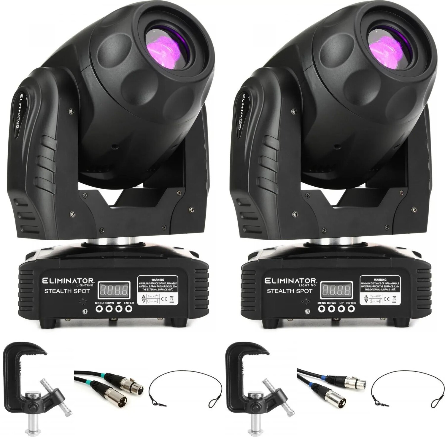 

Комплект предметов первой необходимости Eliminator Stealth Spot LED Moving Head Spot — пара