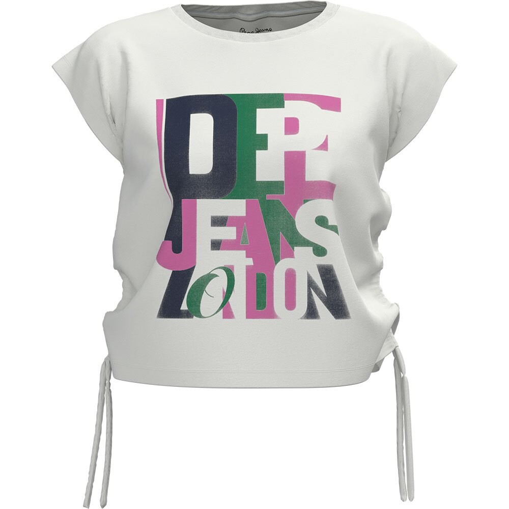 

Топ Pepe Jeans Peachy Short Sleeve, белый