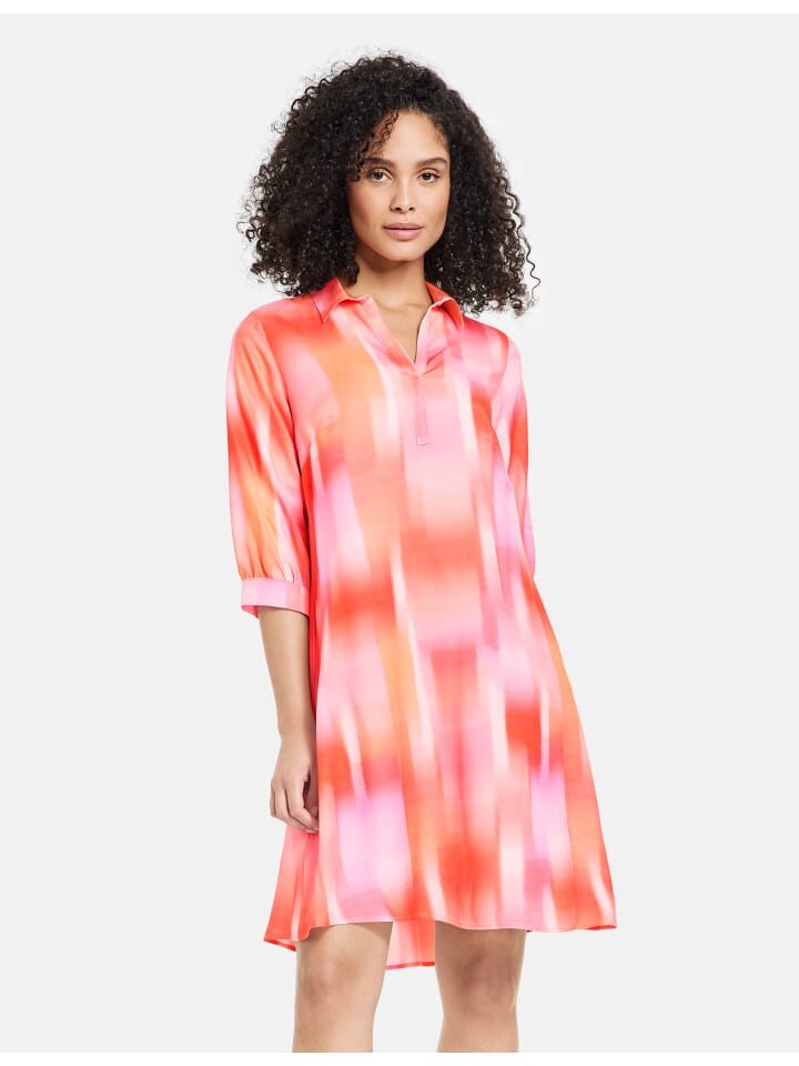 

Длинное платье Gerry Weber Gewebe, цвет lila/pink druck