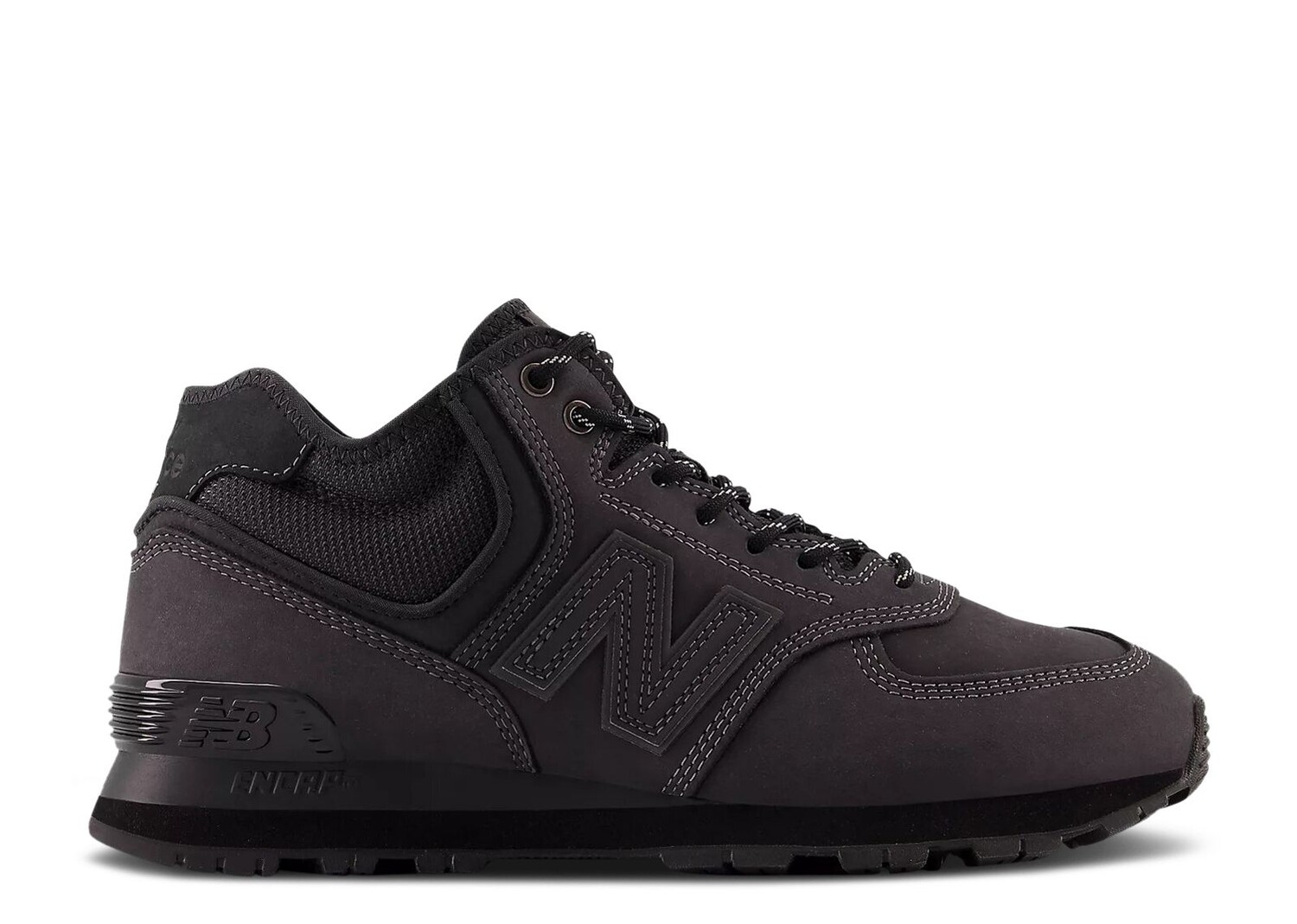 

Кроссовки New Balance 574 High 'Triple Black', черный
