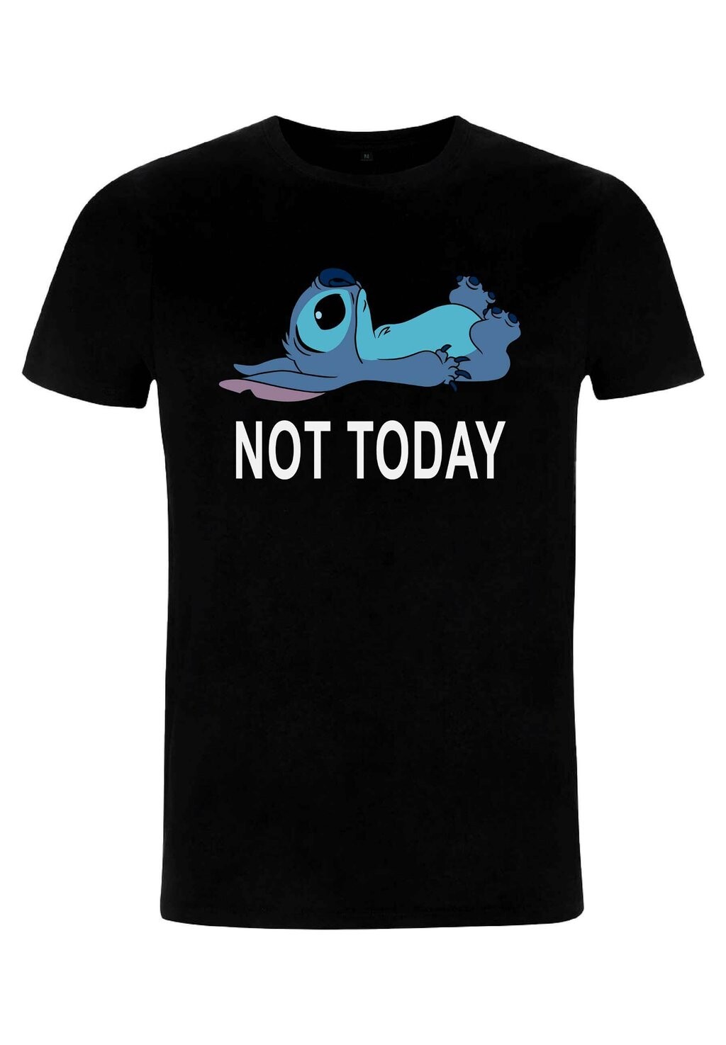 

Футболка с принтом DISNEY LILO & STITCH NOT TODAY Disney, черный