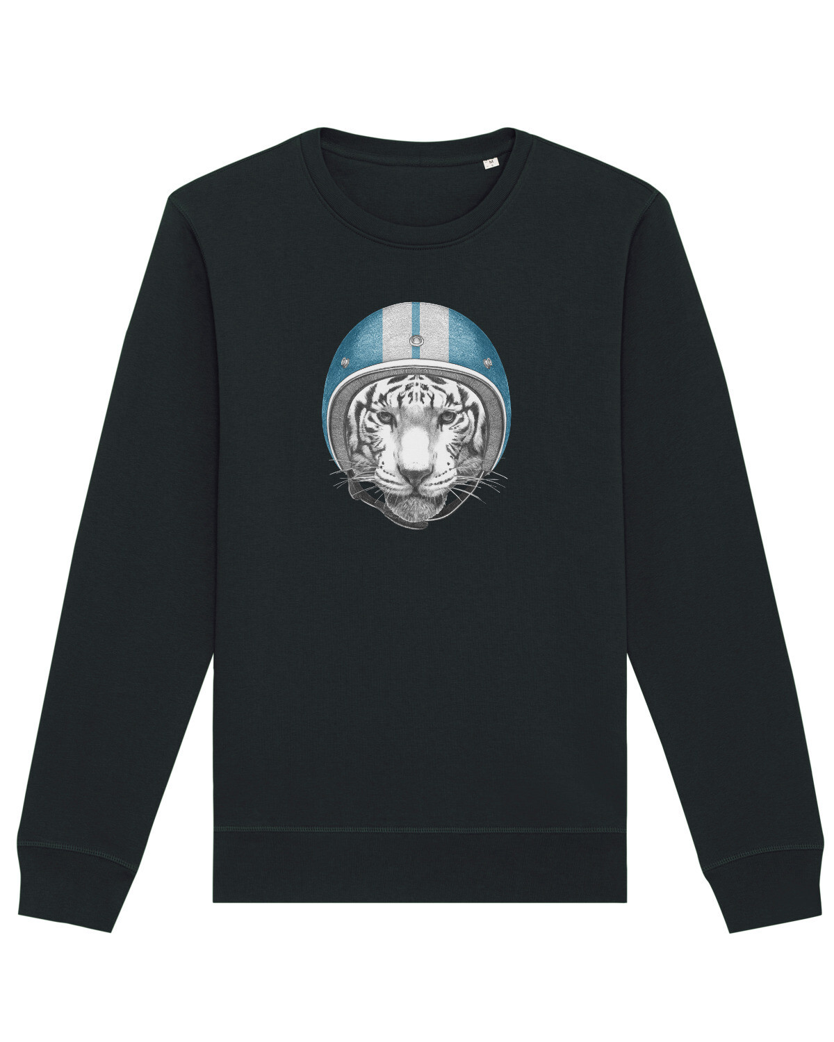 Толстовка wat? Apparel Racing Tiger, черный