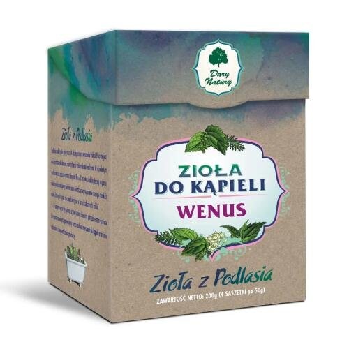 

Дары природы, Травы для ванн Венера, 4х50 г, Dary Natury