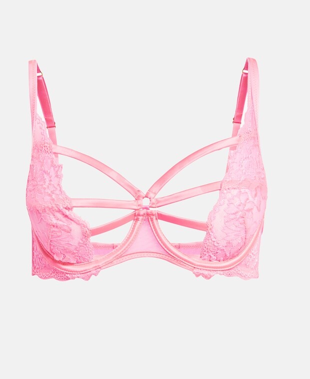 

Бюстгальтер с формованной чашкой, чашка Hunkemöller, розовый