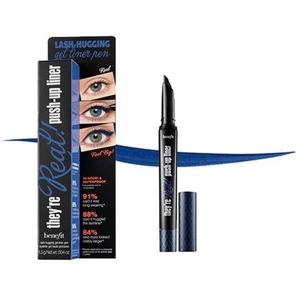

Это настоящая подводка для глаз с эффектом пуш-ап Beyond Blue1.4G, Benefit