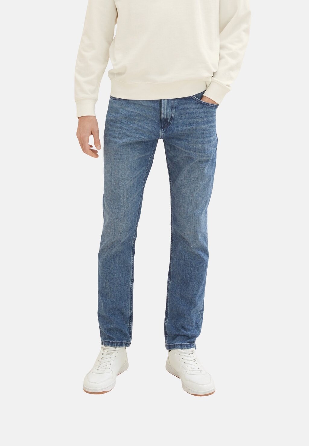 

Джинсы-сигареты Josh Five-Pocket-Style TOM TAILOR, синий