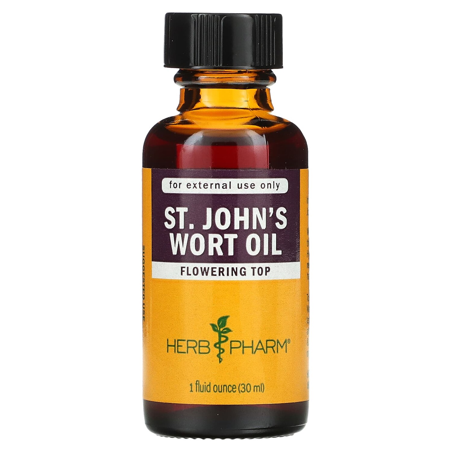 

Масло зверобоя, 1 жидкая унция (30 мл), Herb Pharm
