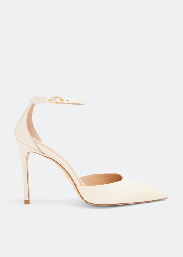 

Туфли Stuart Weitzman Stuart 100 Strap, белый