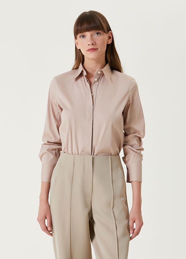 

Рубашка Brunello Cucinelli, розовый