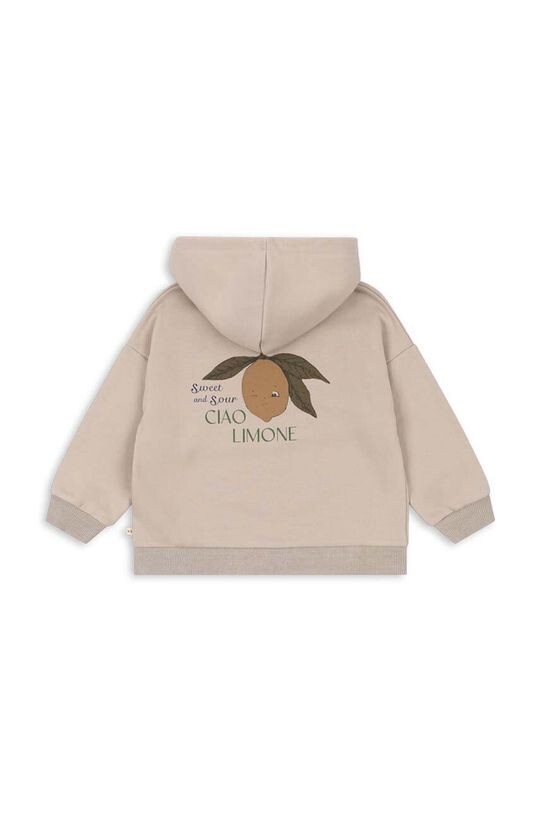 

Детская толстовка LOU SWEAT HOOD OCS Konges Sløjd, бежевый