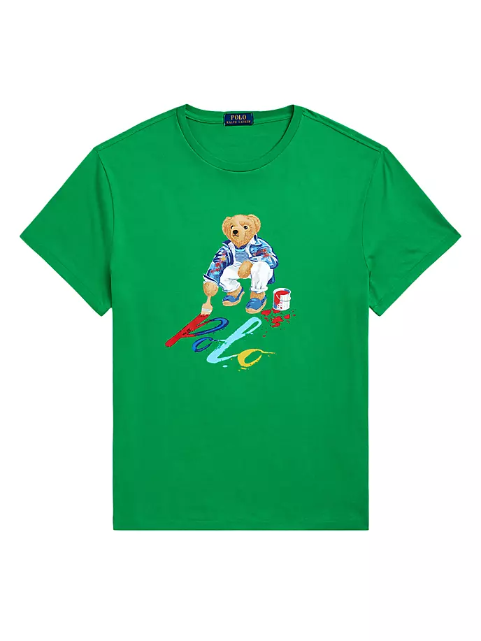 

Футболка Polo Bear с логотипом Polo Ralph Lauren, зеленый