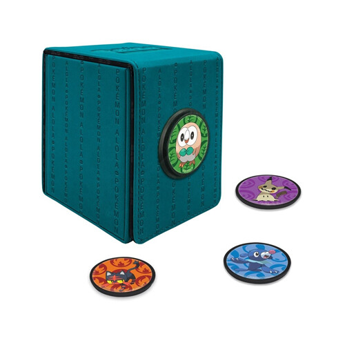 

Коробка для карточек Pokemon Alcove Click Deck Box – Alola Ultra Pro