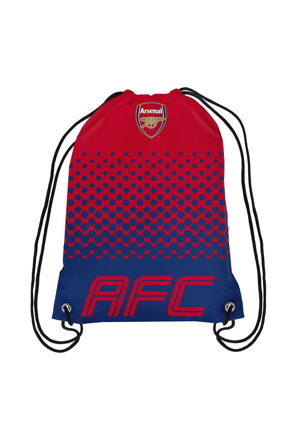 Сумка Fade на шнурке Arsenal FC, красный футбольная форма фк арсенал fc arsenal взрослая б н красно белая м красный белый 48