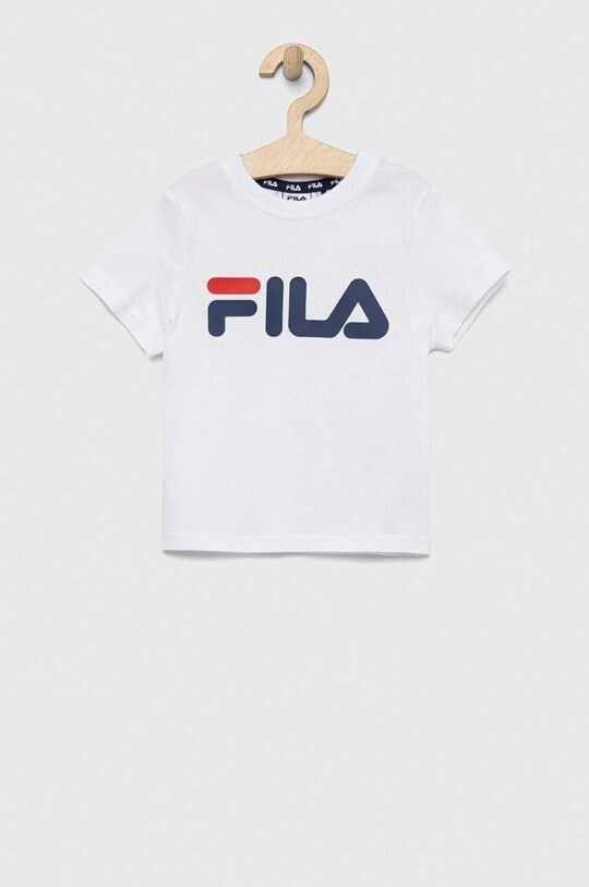 

Fila Детская хлопковая футболка, белый