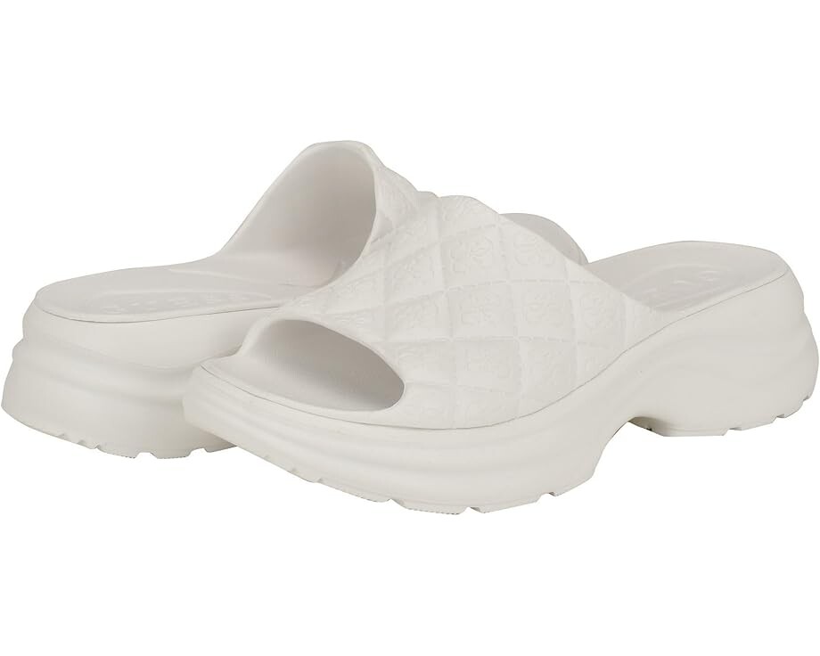 

Сандалии GUESS Fenixy, цвет White Logo