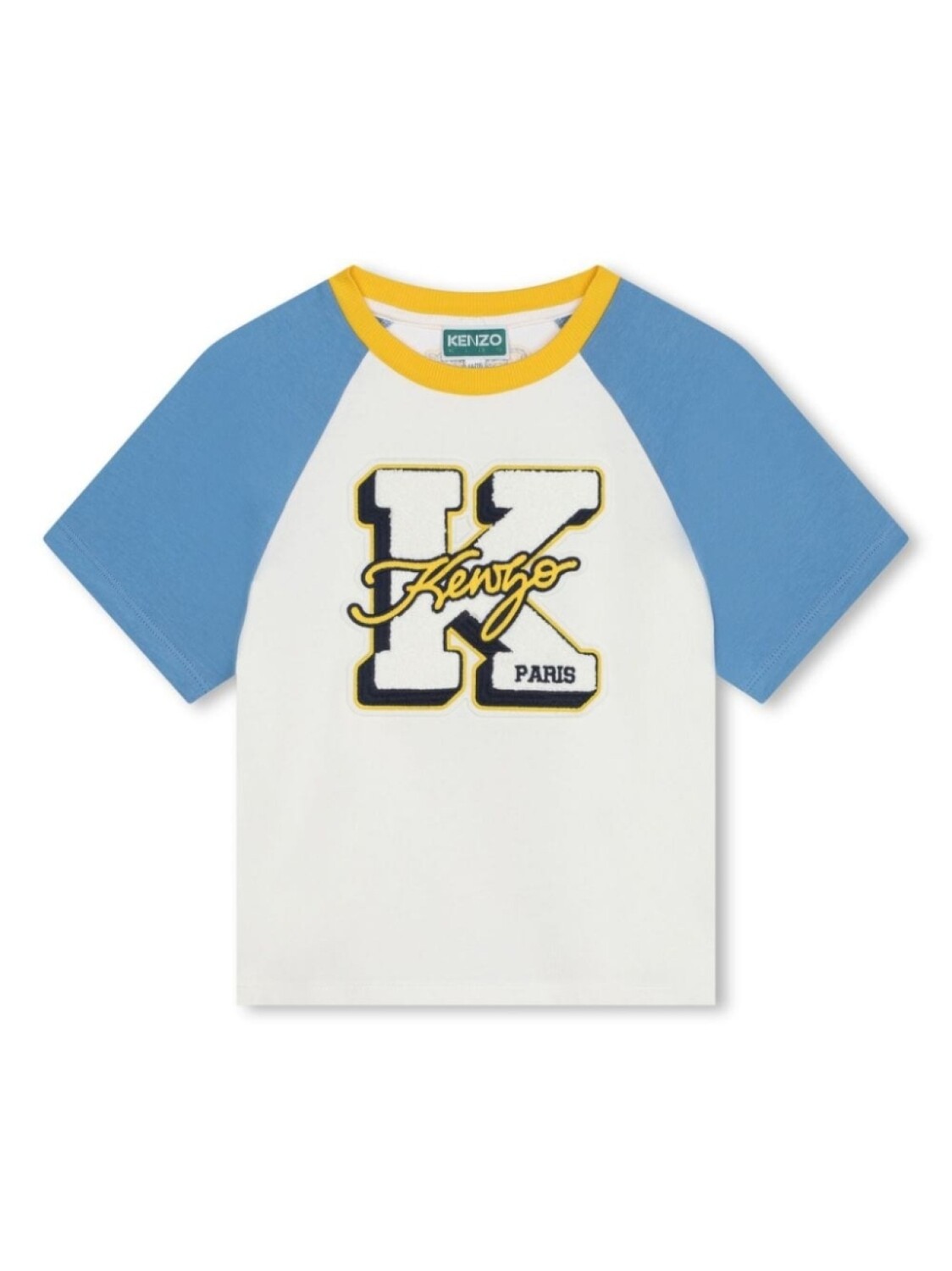 

Kenzo Kids футболка из органического хлопка с логотипом, нейтральный цвет