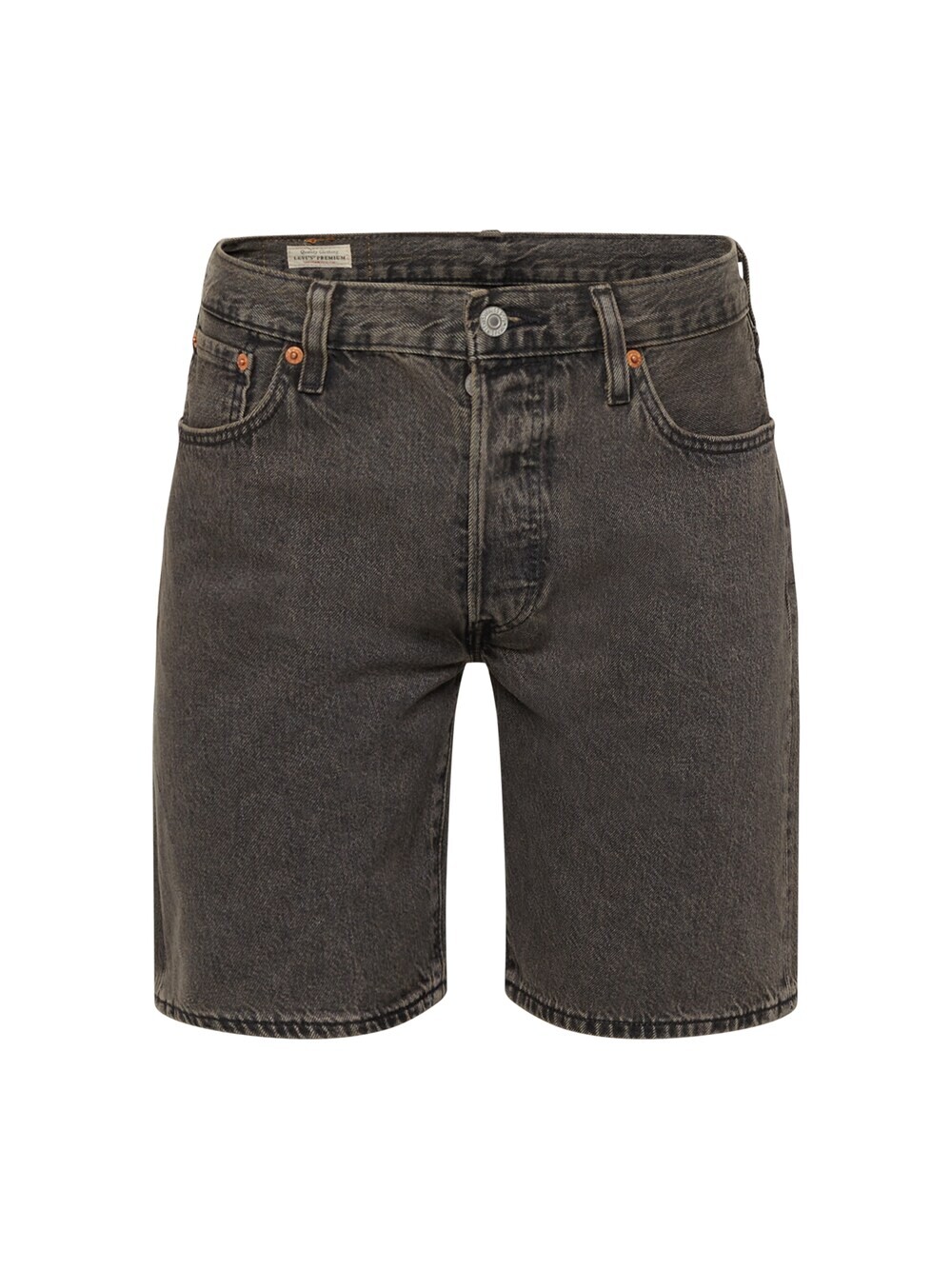 

Обычные джинсы LEVIS 501 HEMMED SHORT Z7430 GRAY DE, серый
