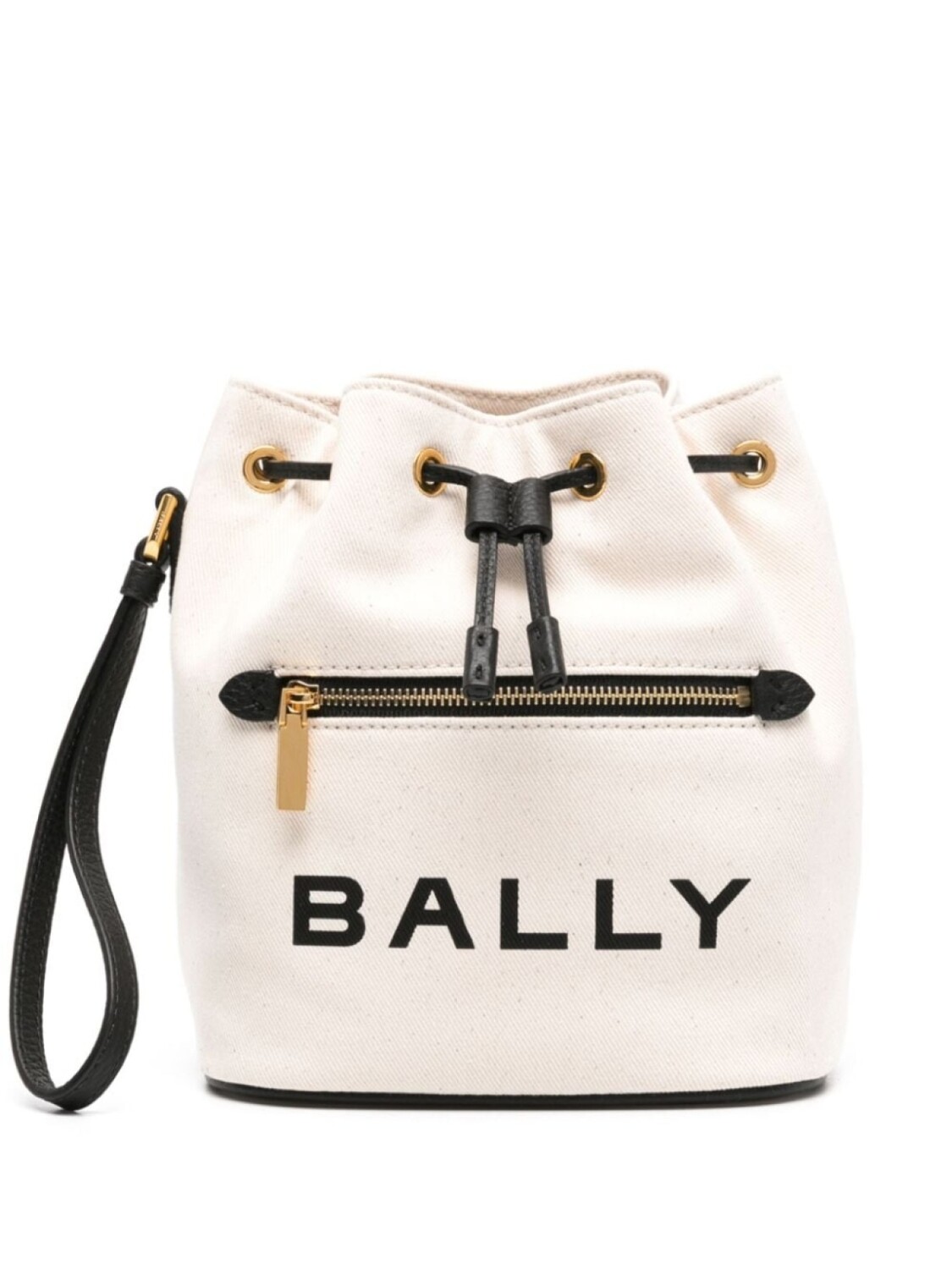 

Bally сумка-ведро Bar из канваса, нейтральный цвет