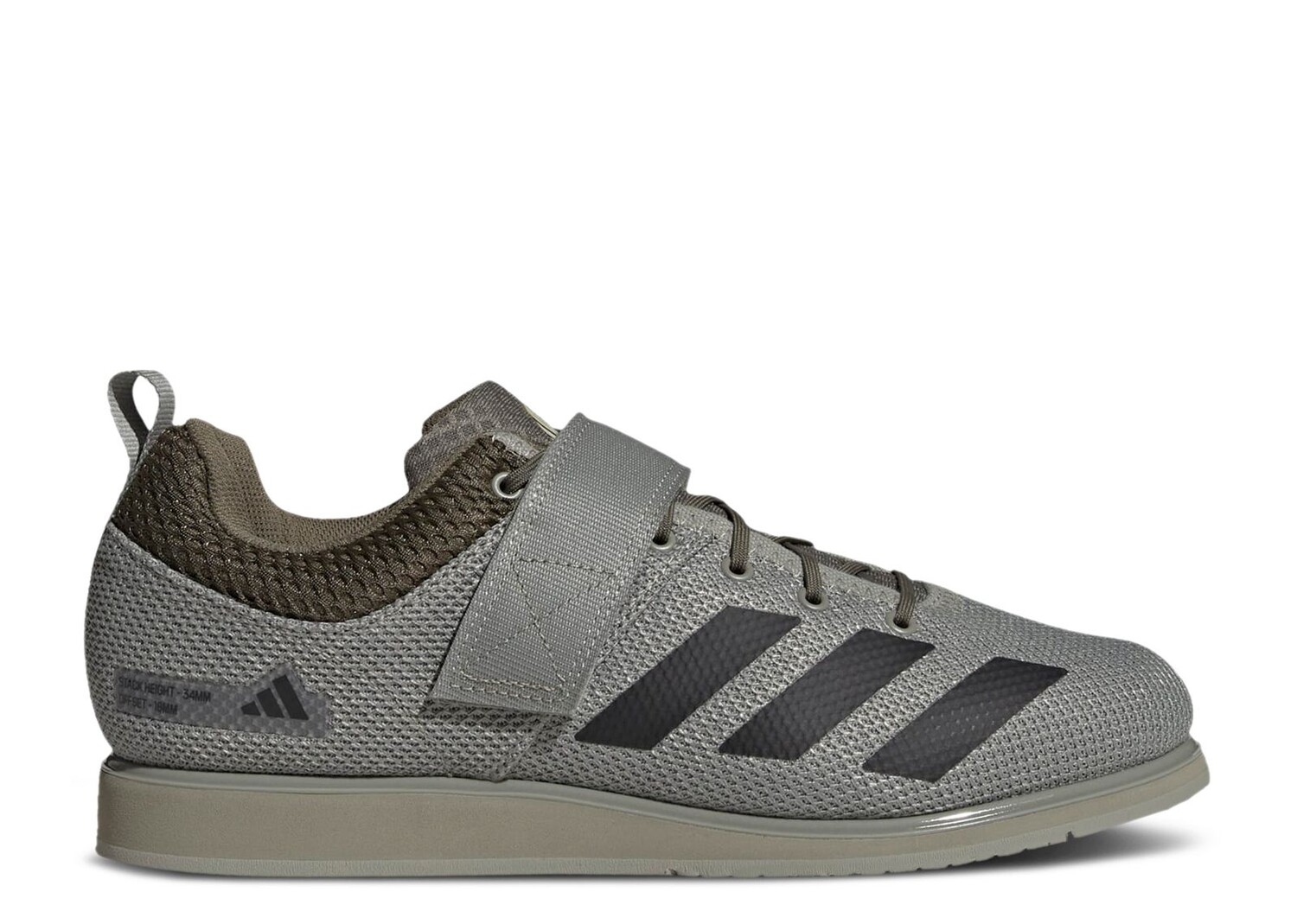 

Кроссовки adidas Wmns Powerlift 5 'Silver Pebble Olive Strata', серый