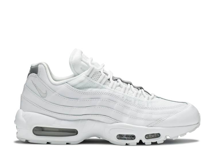 

Кроссовки Nike AIR MAX 95 ESSENTIAL 'WHITE SILVER', белый, Белый;серый