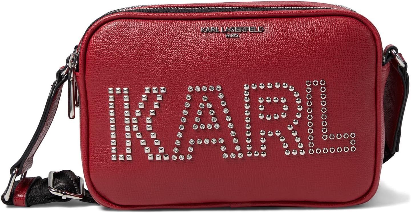 Мэйбель Кроссбоди Karl Lagerfeld Paris, цвет Red Logo наклейка decal zenaq logo 800mm red