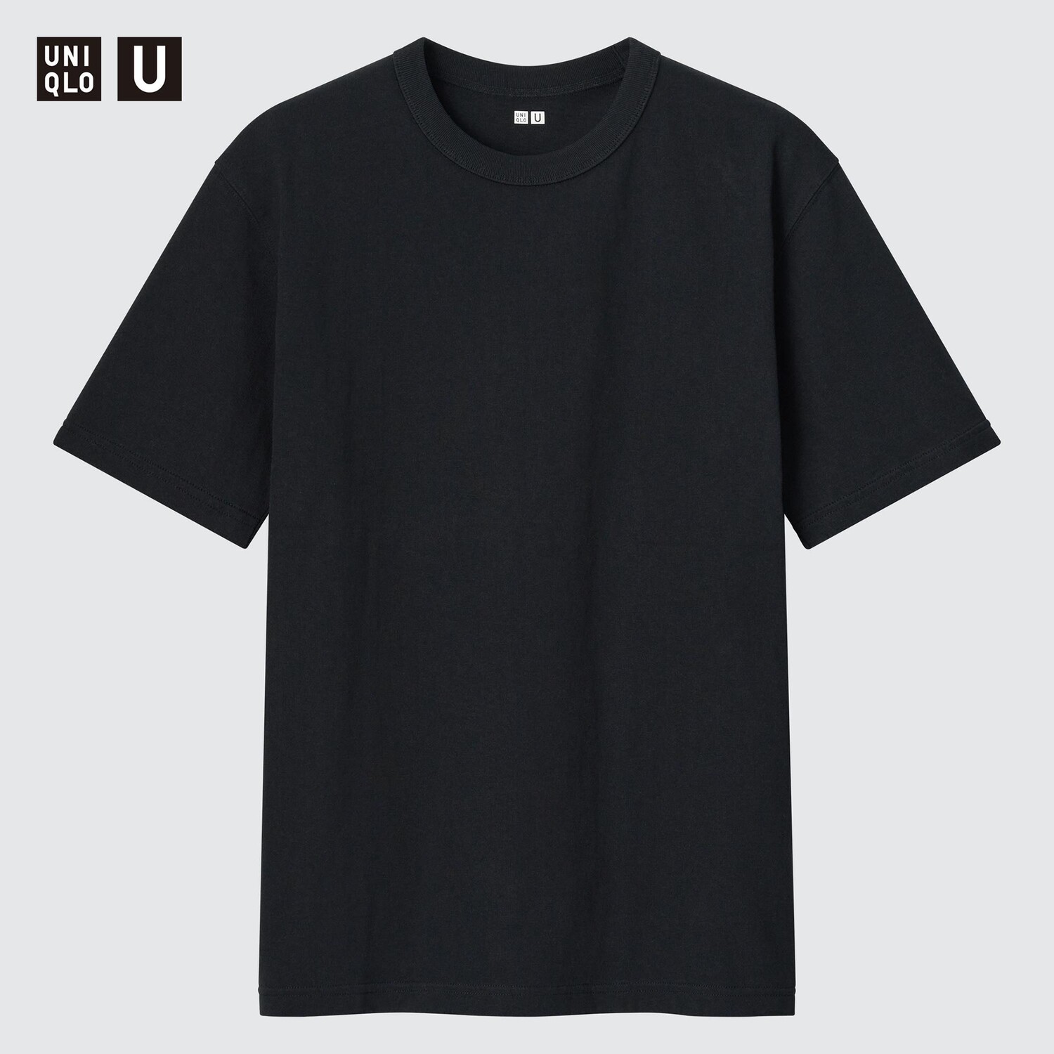 

Футболка Uniqlo U с круглым вырезом и короткими рукавами Uniqlo, черный