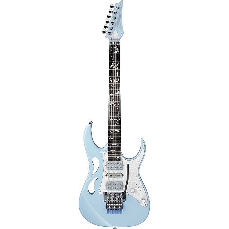 Электрогитара Ibanez Steve Vai Signature PIA3761 Electric Guitar - Blue Powder электрогитара ibanez steve vai signature premium jem7vp electric guitar white w gigbag