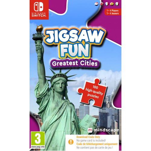 

Видеоигра Jigsaw Fun: Greatest Cities (Code In Box) – Nintendo Switch