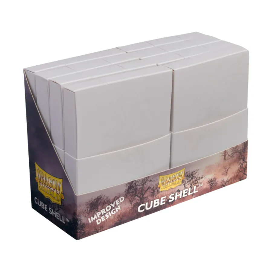 

Cube Shell - Пепельно-белый, Dragon Shield - Deck Boxes & Card Storage