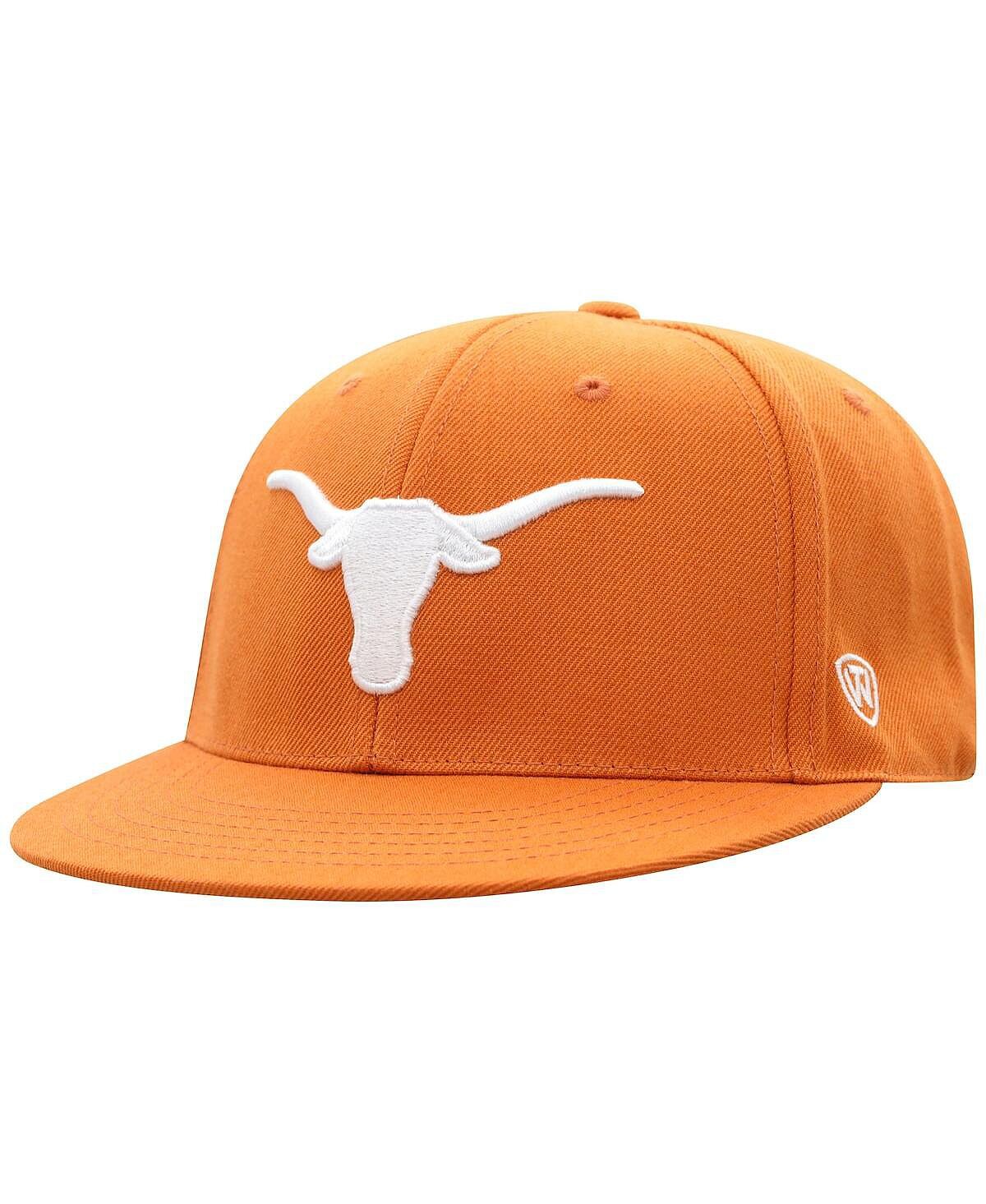 

Мужская приталенная шляпа цвета Texas Longhorns Texas Orange Team Top of the World