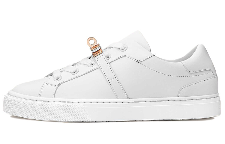 

HERMES Wmns Day Повседневные кроссовки белые