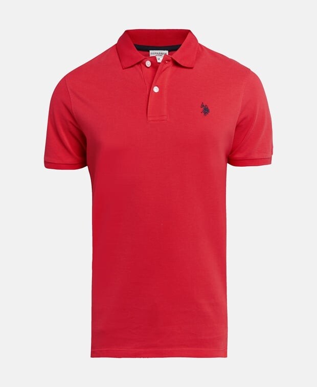 

Рубашка поло U.S. Polo Assn., красный