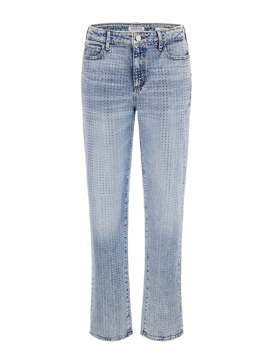 

Повседневные джинсы Guess, синий джинсовый