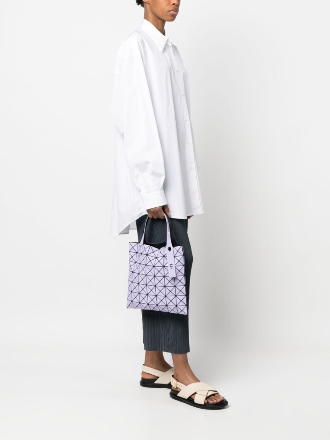 

Bao Bao Issey Miyake геометричная сумка-тоут, синий