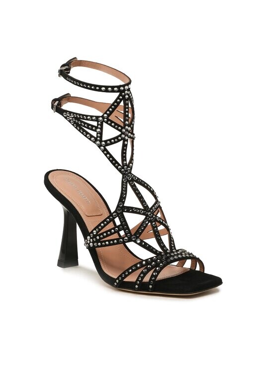 

Сандалии Alberta Ferretti, черный