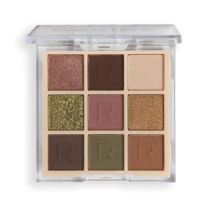

Тени для век ultimate desire paleta de sombras stripped khaki Revolution, цвет multicolor
