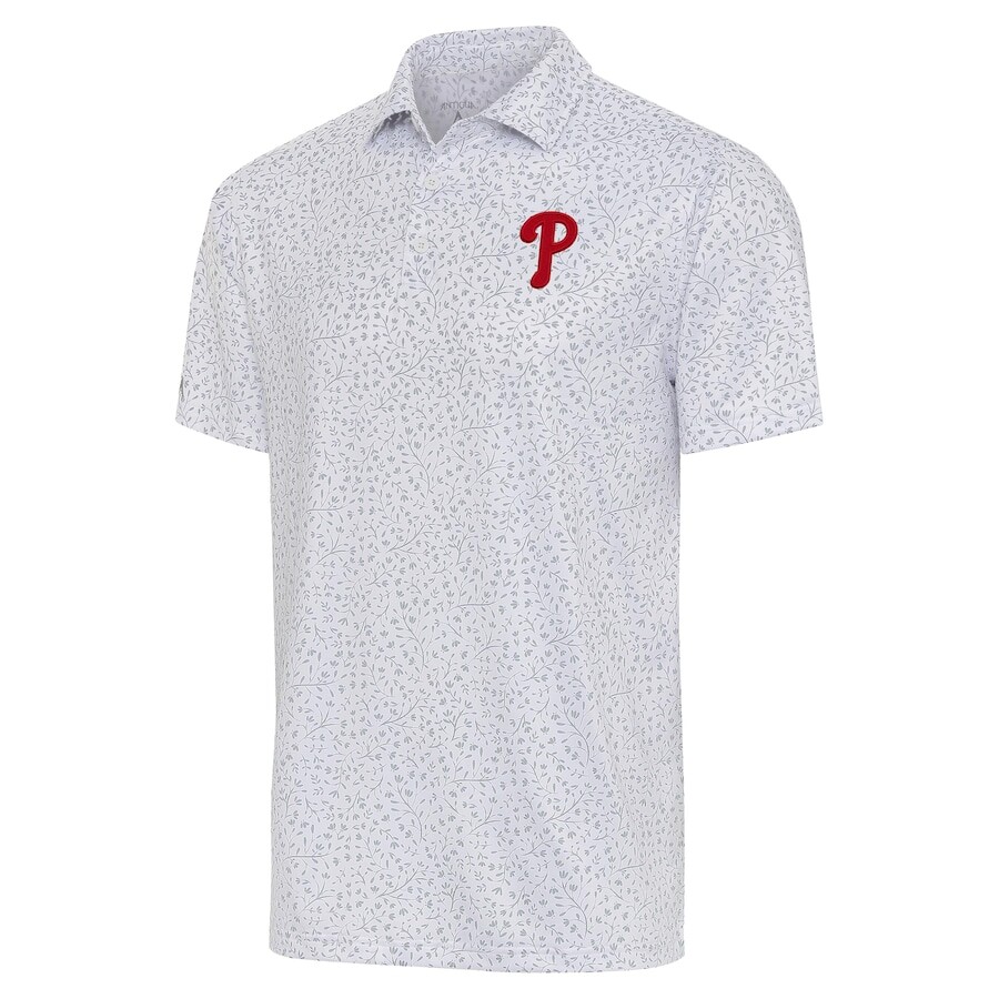 

Поло с коротким рукавом Antigua Philadelphia Phillies, белый