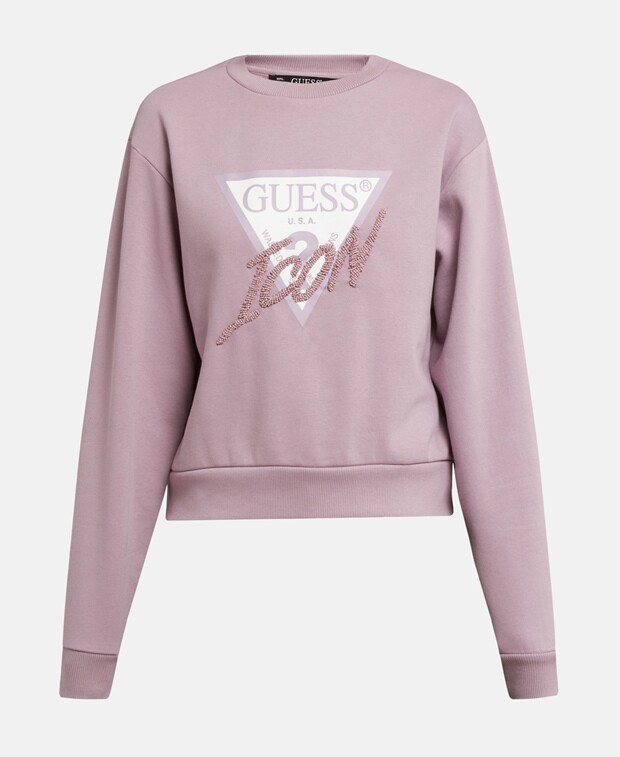 

Толстовка Guess, сирень