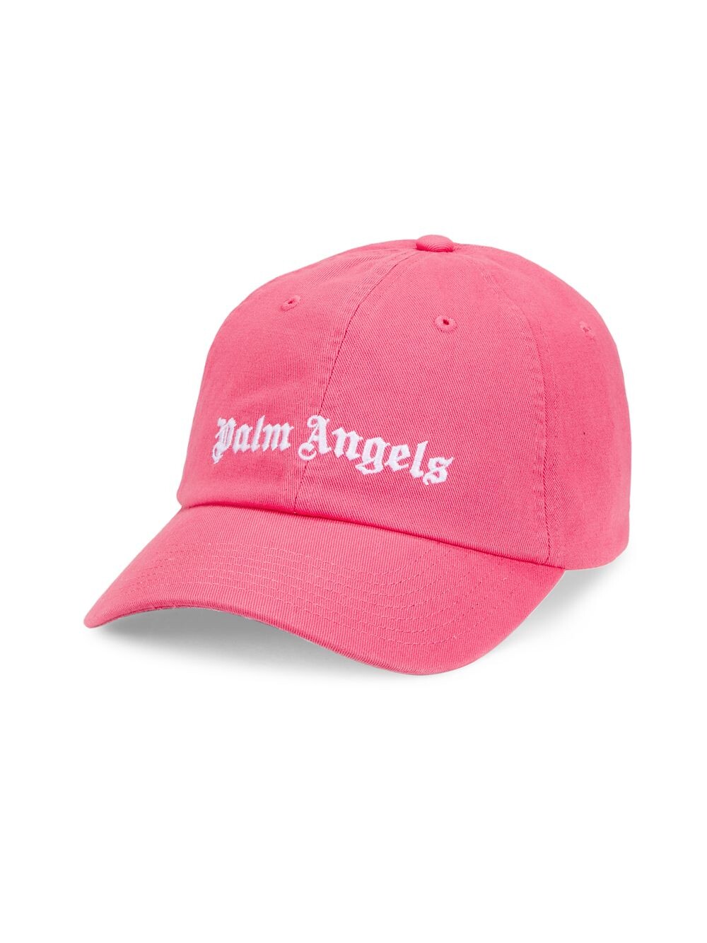 

Хлопковая кепка с логотипом Palm Angels, розовый