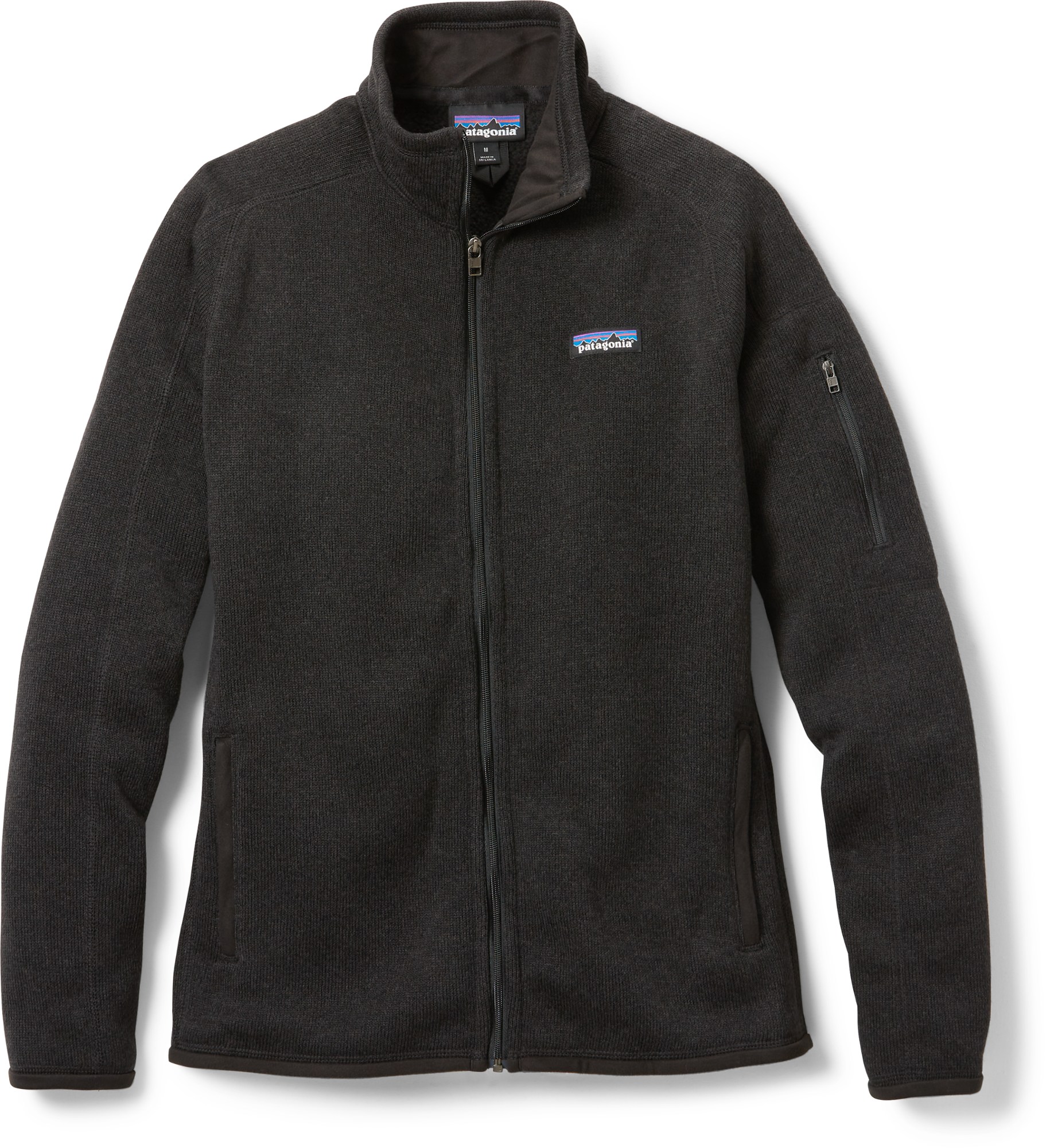 Флисовая куртка Better Sweater — женская Patagonia, черный