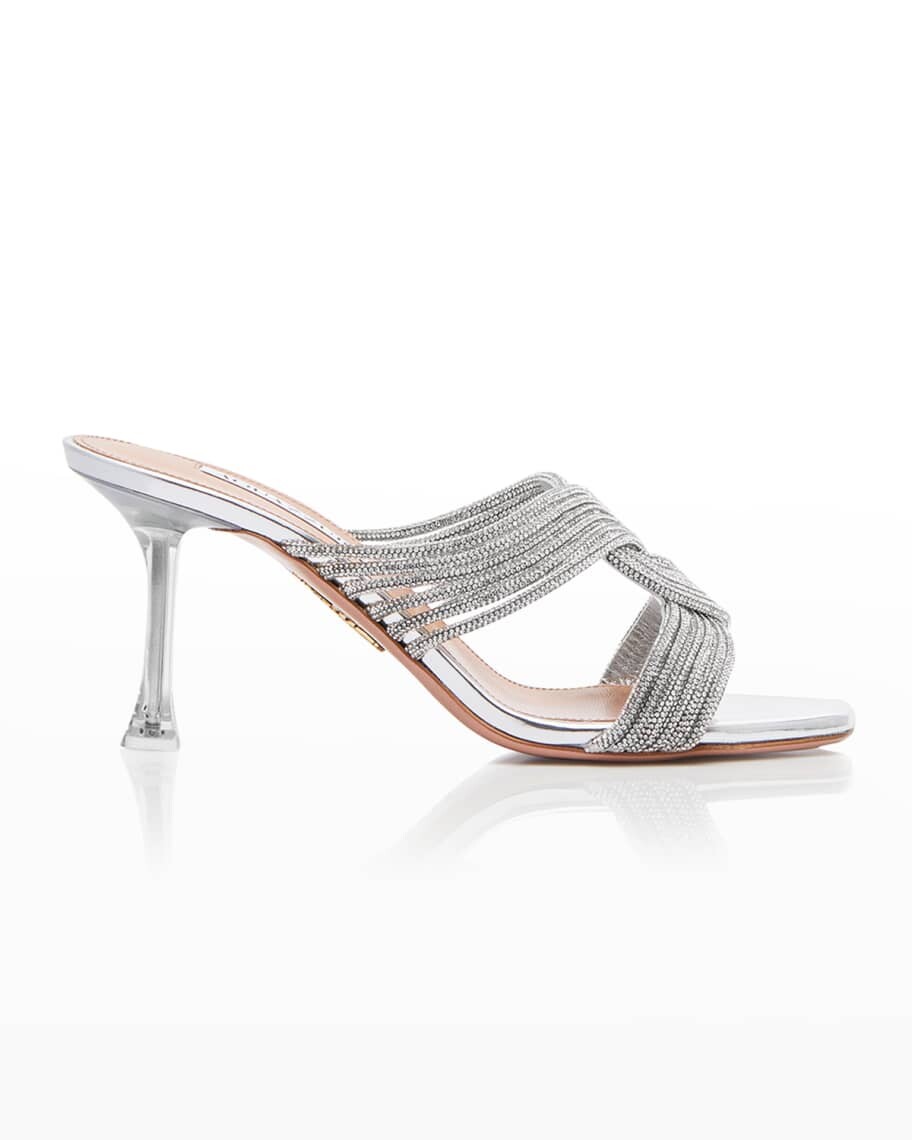 

Сандалии без задника Gatsby Shimmery Aquazzura