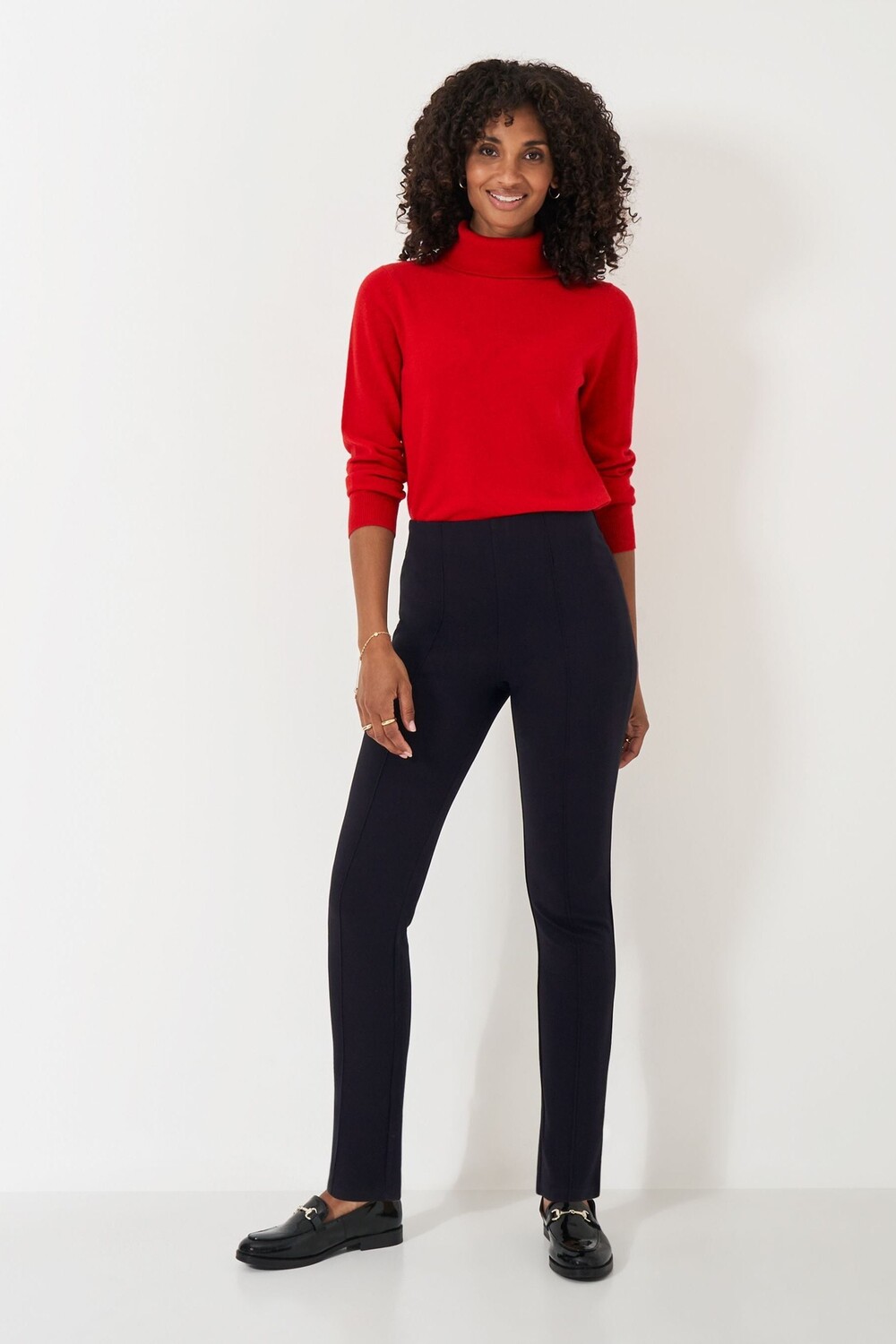 

Одежда для экипажа ponte slim leg брюки Crew Clothing Company, черный