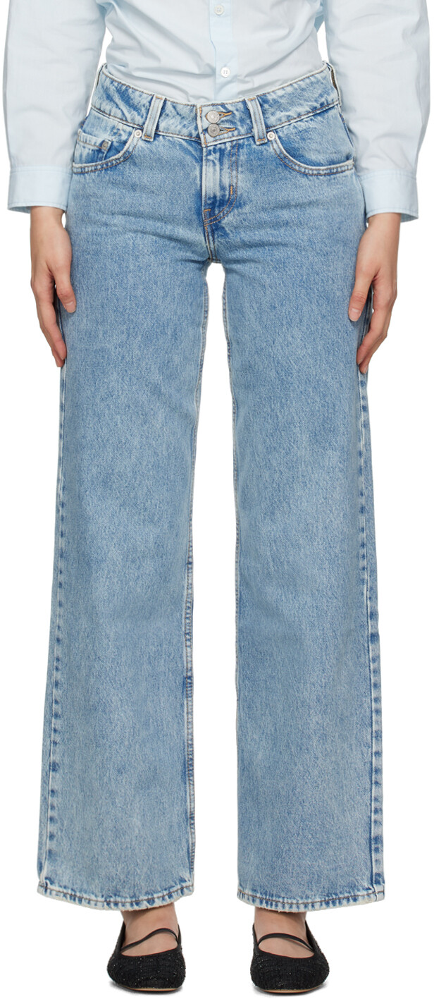 

Синие джинсы Superlow Levi'S, цвет Not in the mood