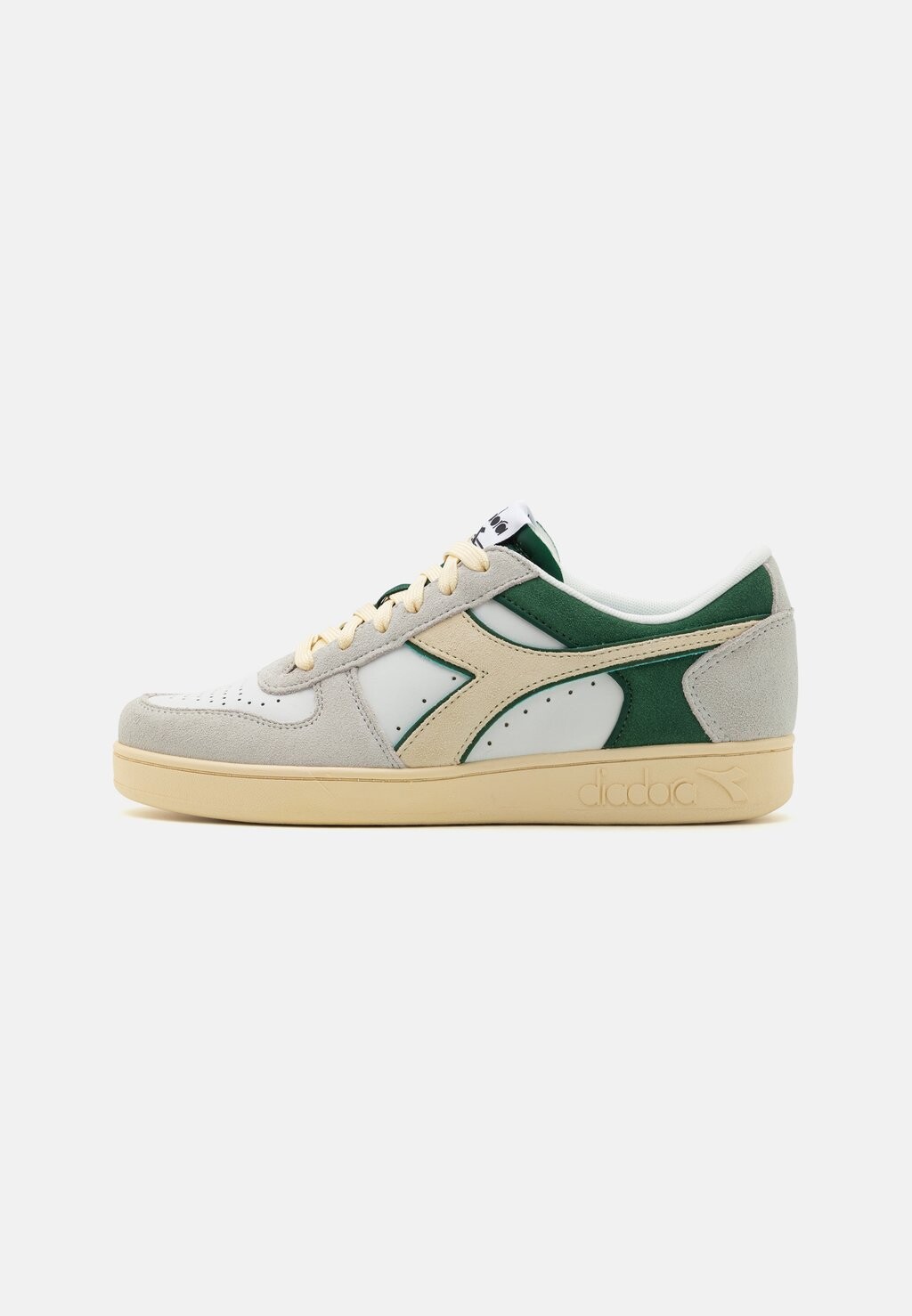 

Кроссовки низкие MAGIC BASKET UNISEX Diadora, цвет white/fogliage green