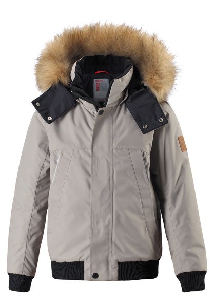 Куртка детская Reima Reimatec Ore зимняя, серый куртка reima reimatec silda 521610 размер 152 серый