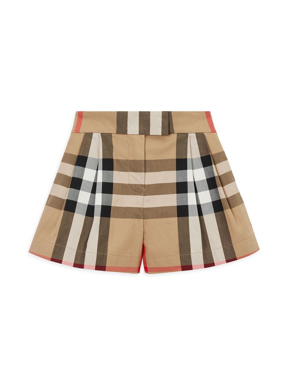 

Шорты в клетку для маленьких девочек Burberry