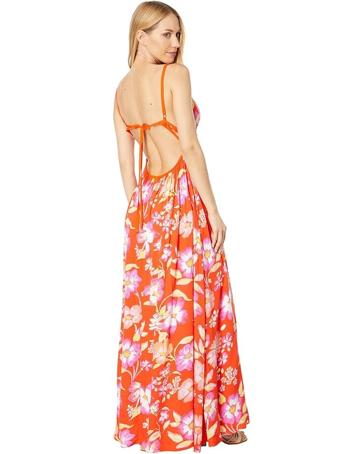 Платье Free People Wisteria Maxi, цвет Pop Combo